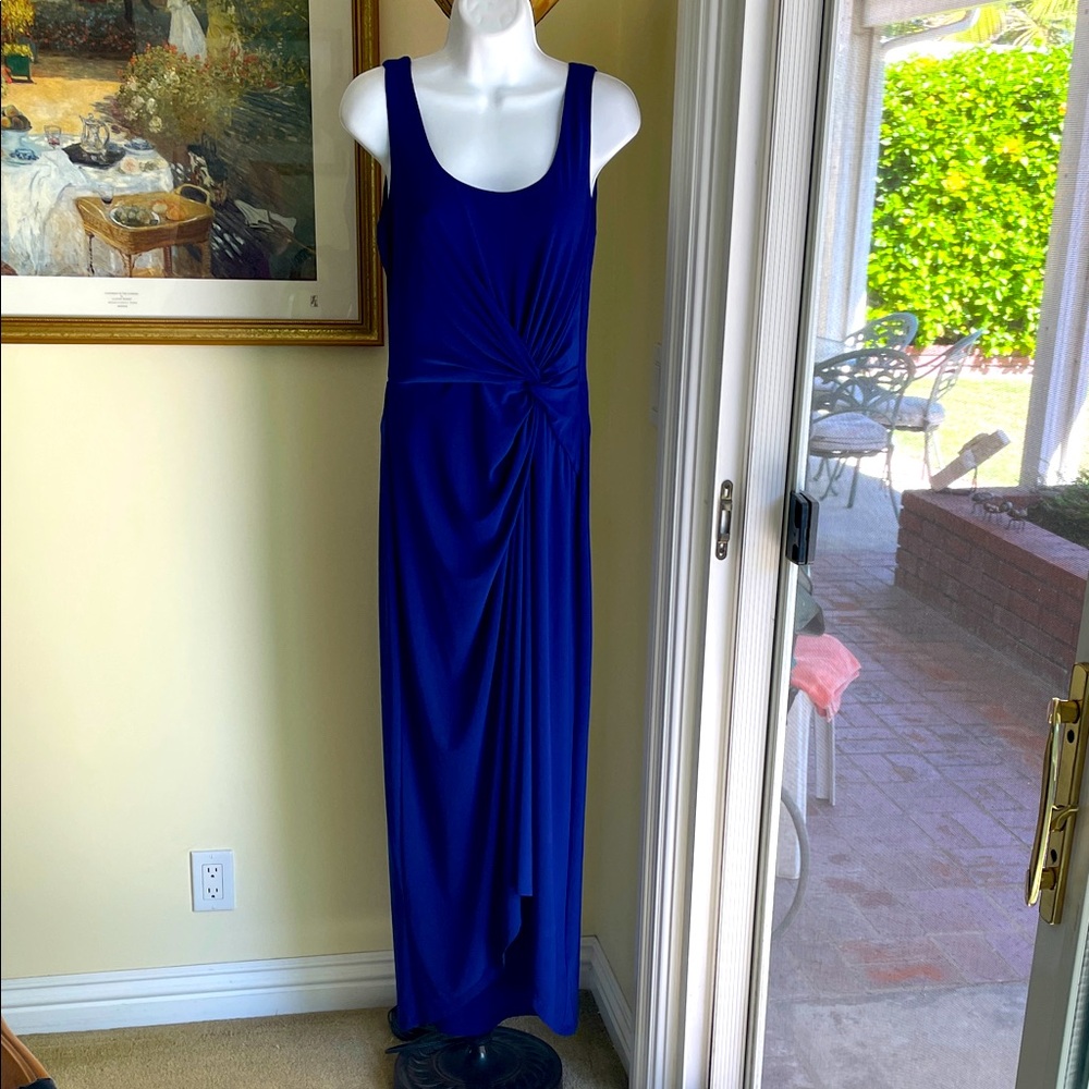 LAUREN MAXI DRESS by LAUREN Ralph Lauren — Royal Blue, Excellent Cond, size 6